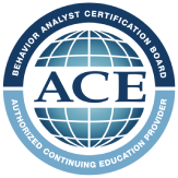 Behavior Analyst Certification Board badge for an authorized continuing education provider